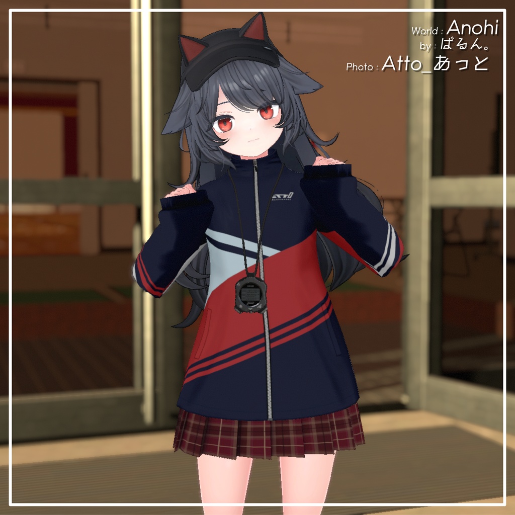 【9アバター対応】部活のマネージャースタイル【PB設定済み】