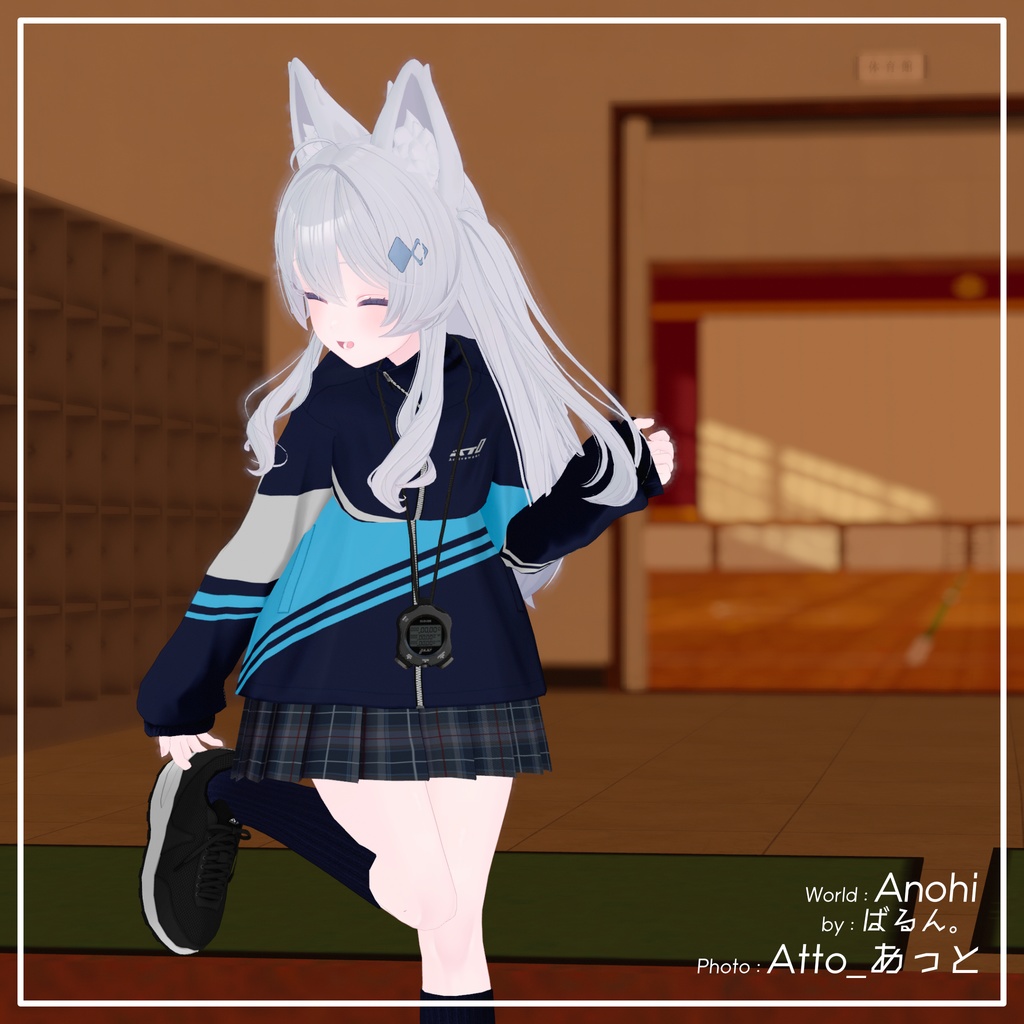 【9アバター対応】部活のマネージャースタイル【PB設定済み】