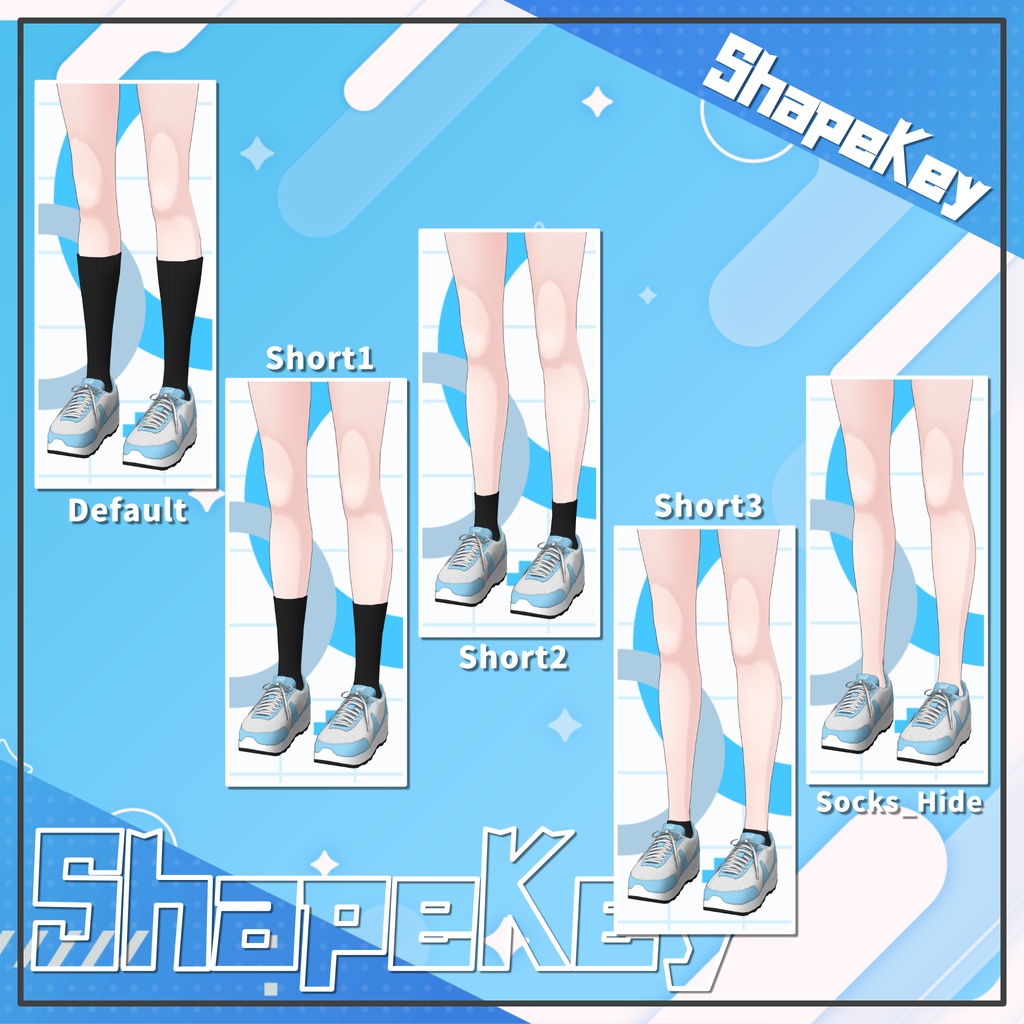 【9アバター対応】部活のマネージャースタイル【PB設定済み】