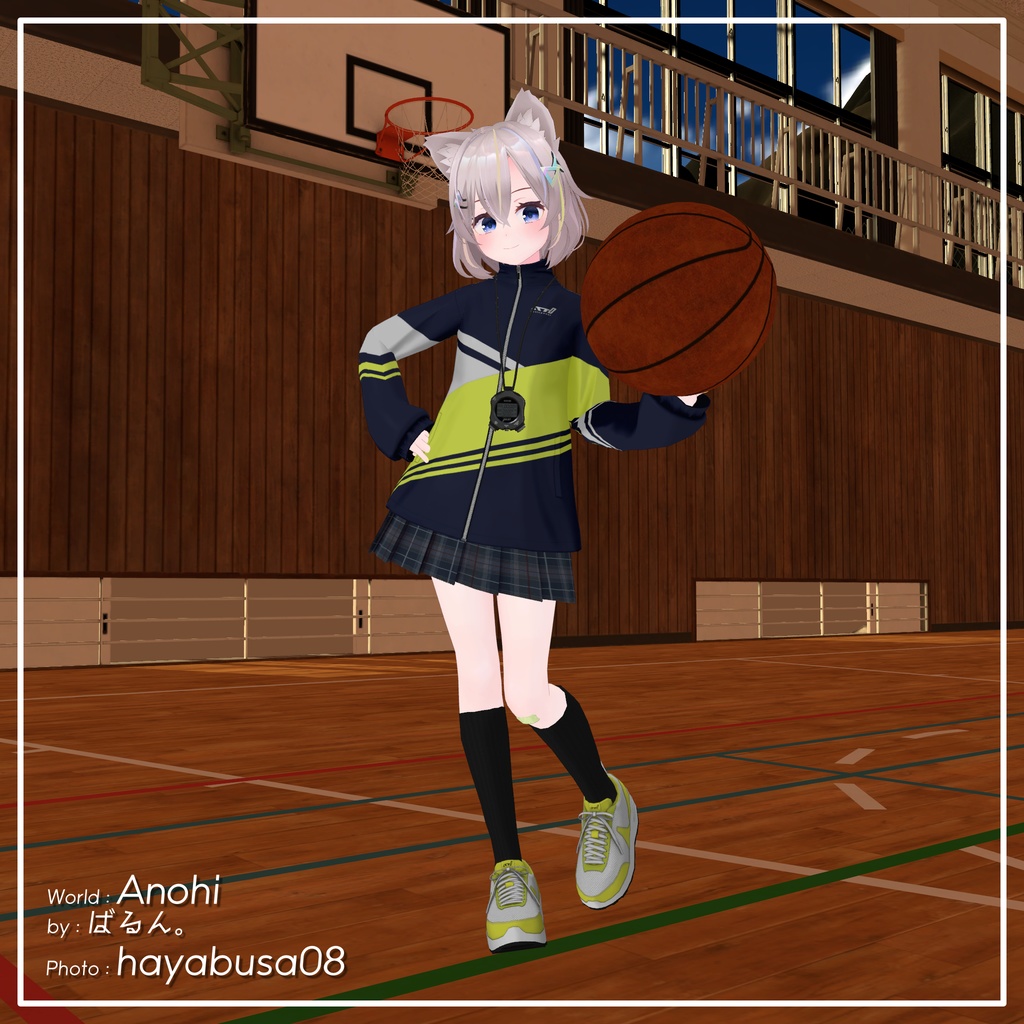 【9アバター対応】部活のマネージャースタイル【PB設定済み】