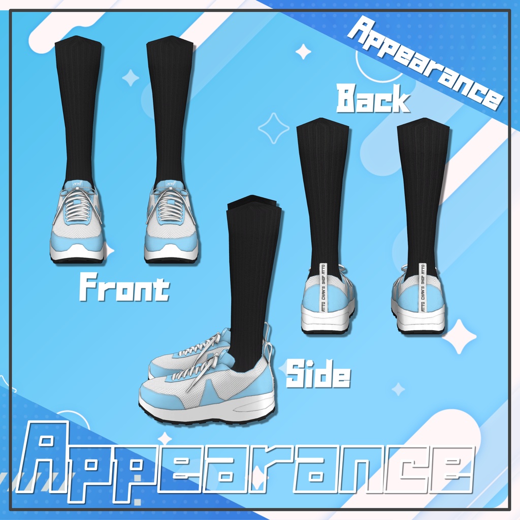 【9アバター対応】部活のマネージャースタイル【PB設定済み】