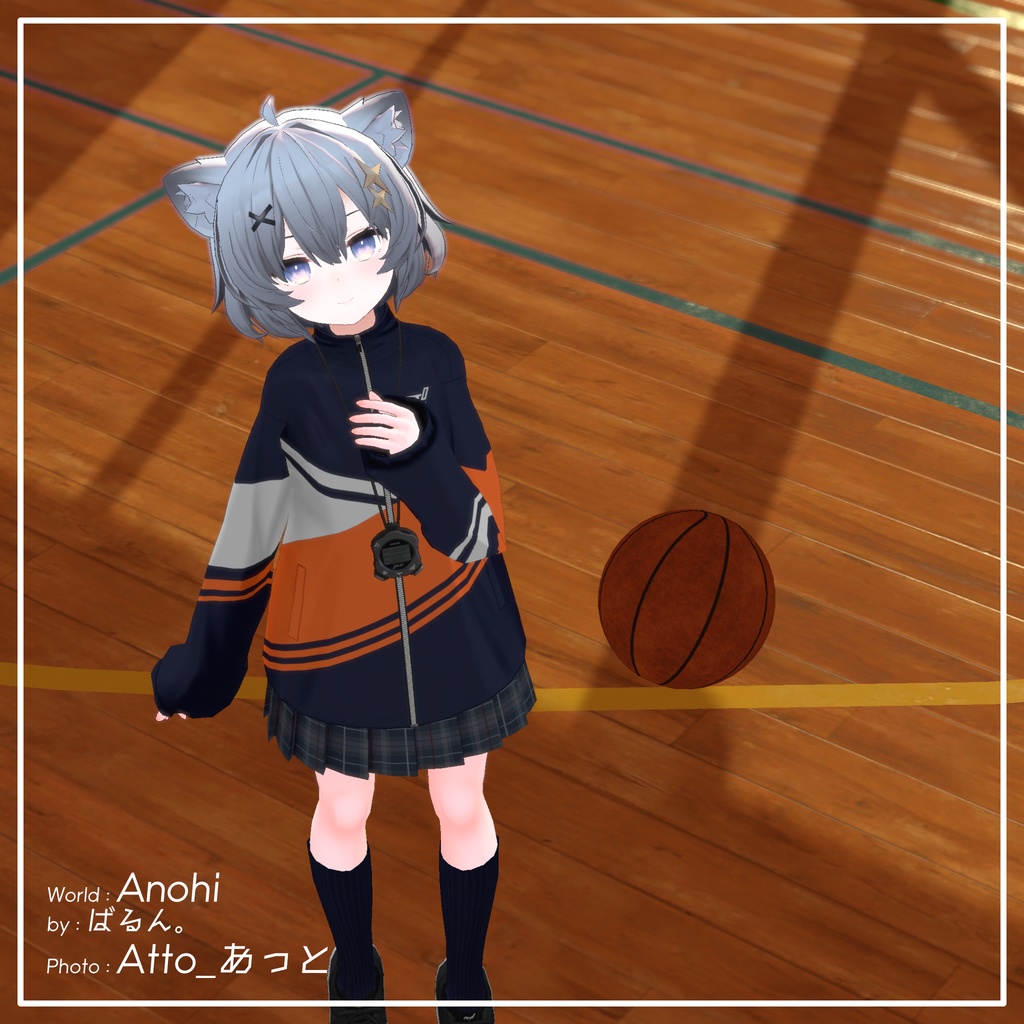 【9アバター対応】部活のマネージャースタイル【PB設定済み】