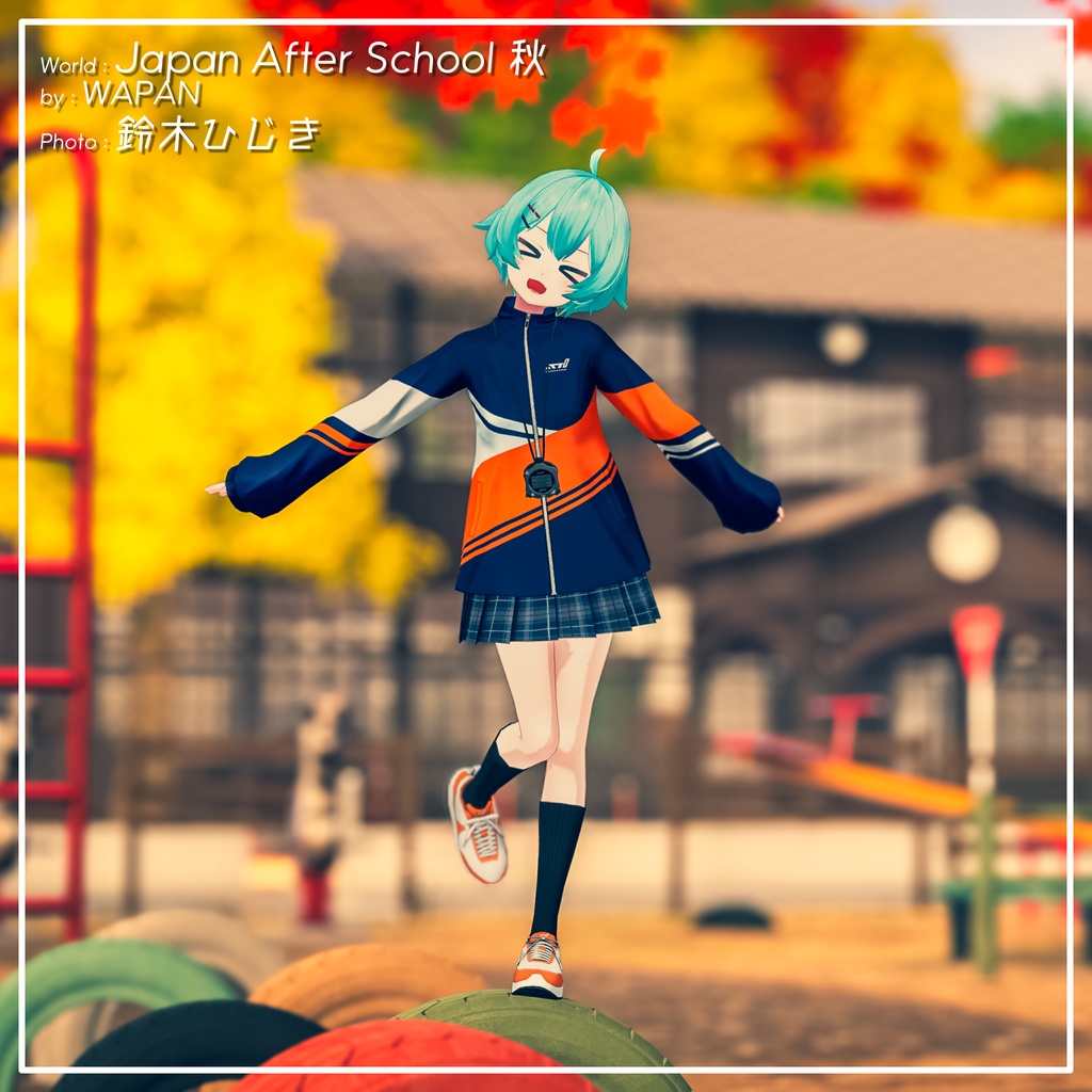 【9アバター対応】部活のマネージャースタイル【PB設定済み】