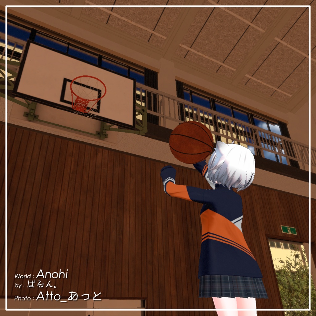 【9アバター対応】部活のマネージャースタイル【PB設定済み】