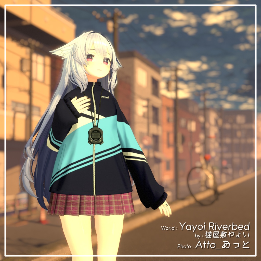 【9アバター対応】部活のマネージャースタイル【PB設定済み】