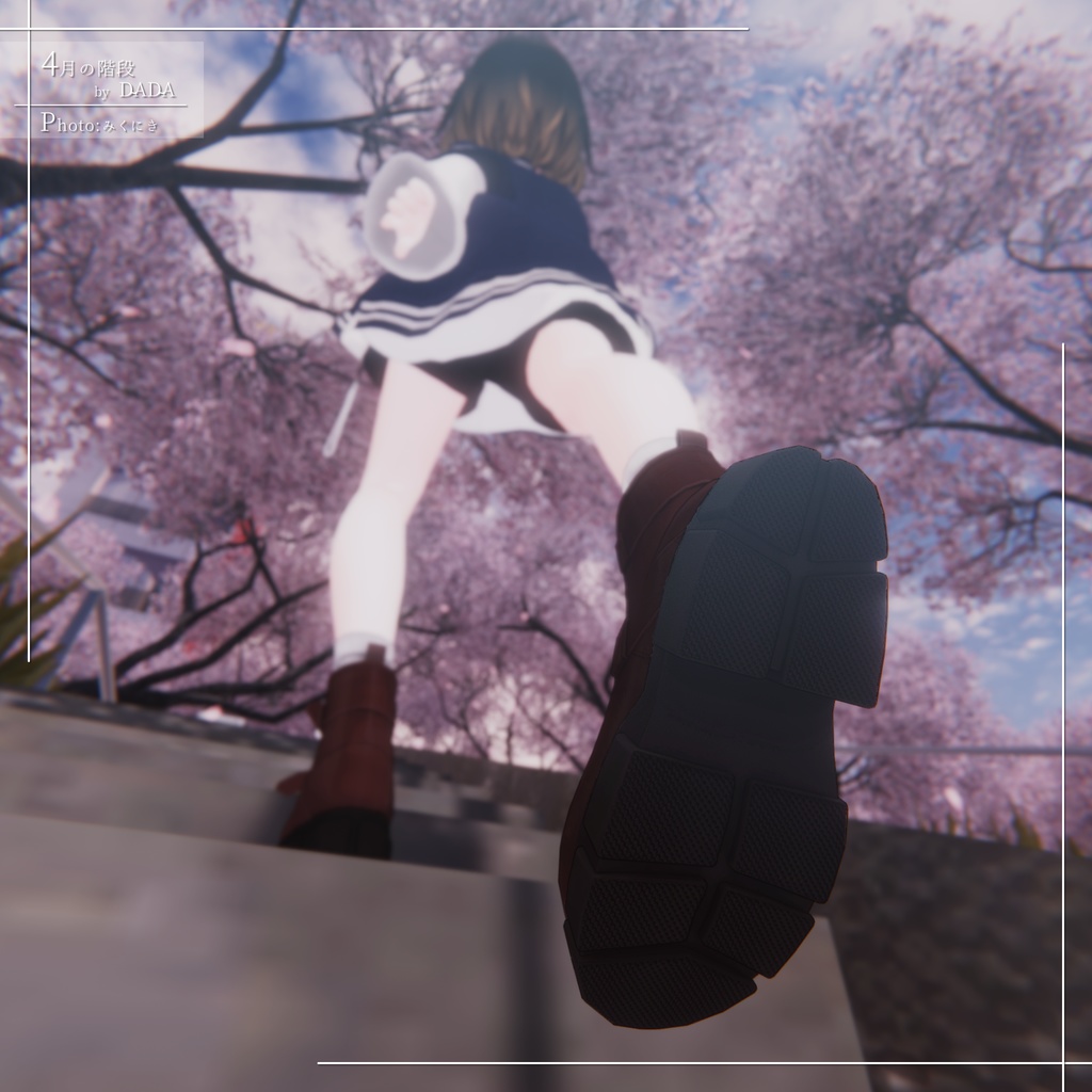 【7アバター対応】大きめニット&Yシャツコーデ【PB設定済み】