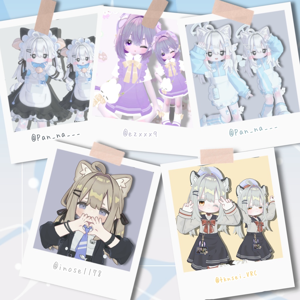 【無料版あり】Sweet on me♡ POSE SET ✨20+3✨ 【kipfel】