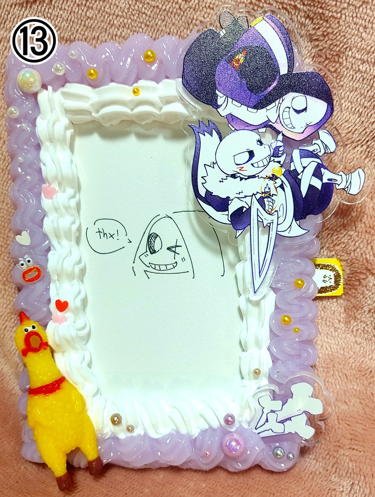 ホイップデコケース(L版ケース)