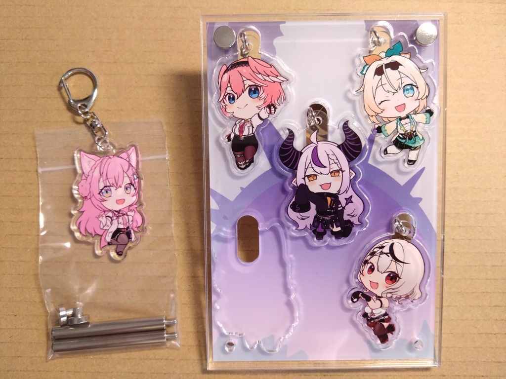 【非公式】holoXアクキースタンド