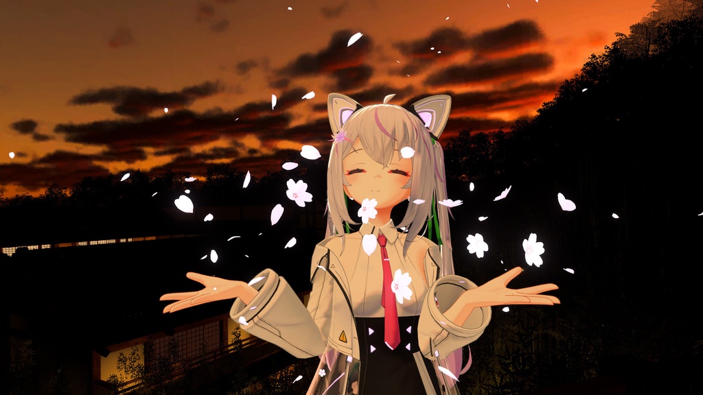 【3Dparticle】-Sakura-