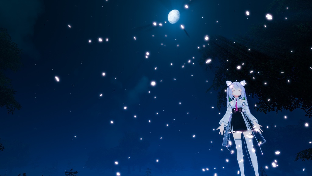 【3Dparticle】-Sakura-