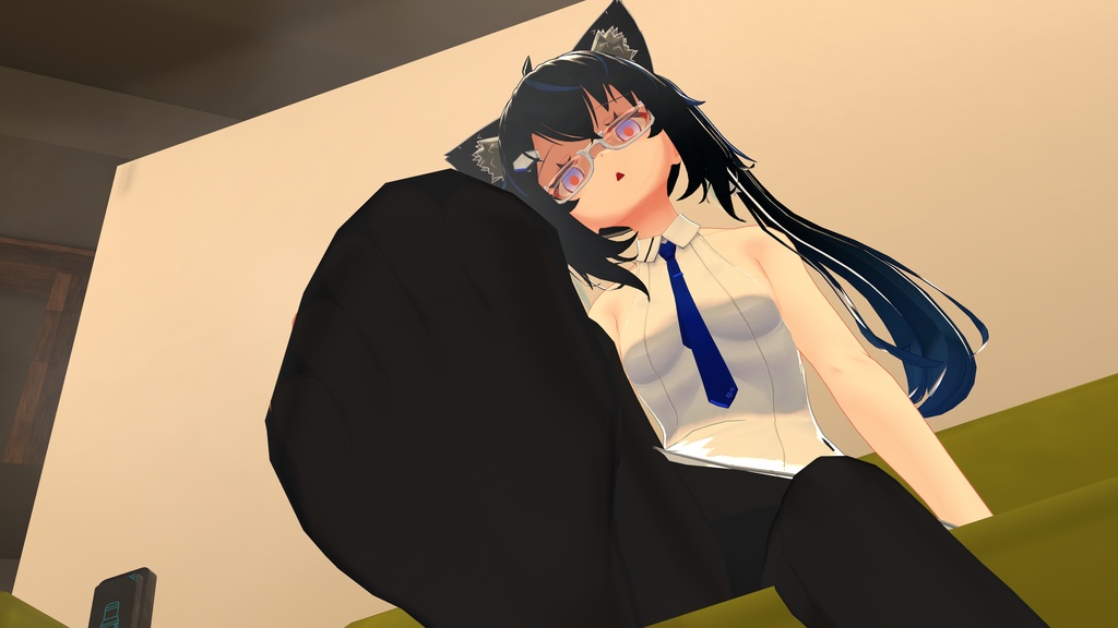 サフィーちゃんのホッカホカタイツ(パーティクル付き)