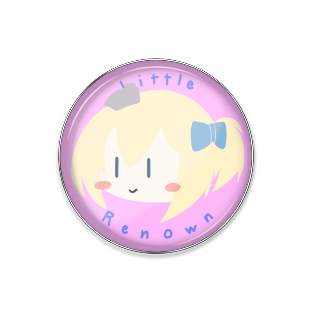 ゆるいリトル・レナウンちゃんのピンバッジ