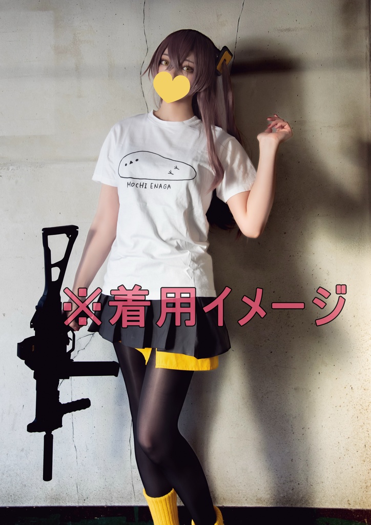 【もちエナガ グッズ】もちえながTシャツ【冬コミ C105】