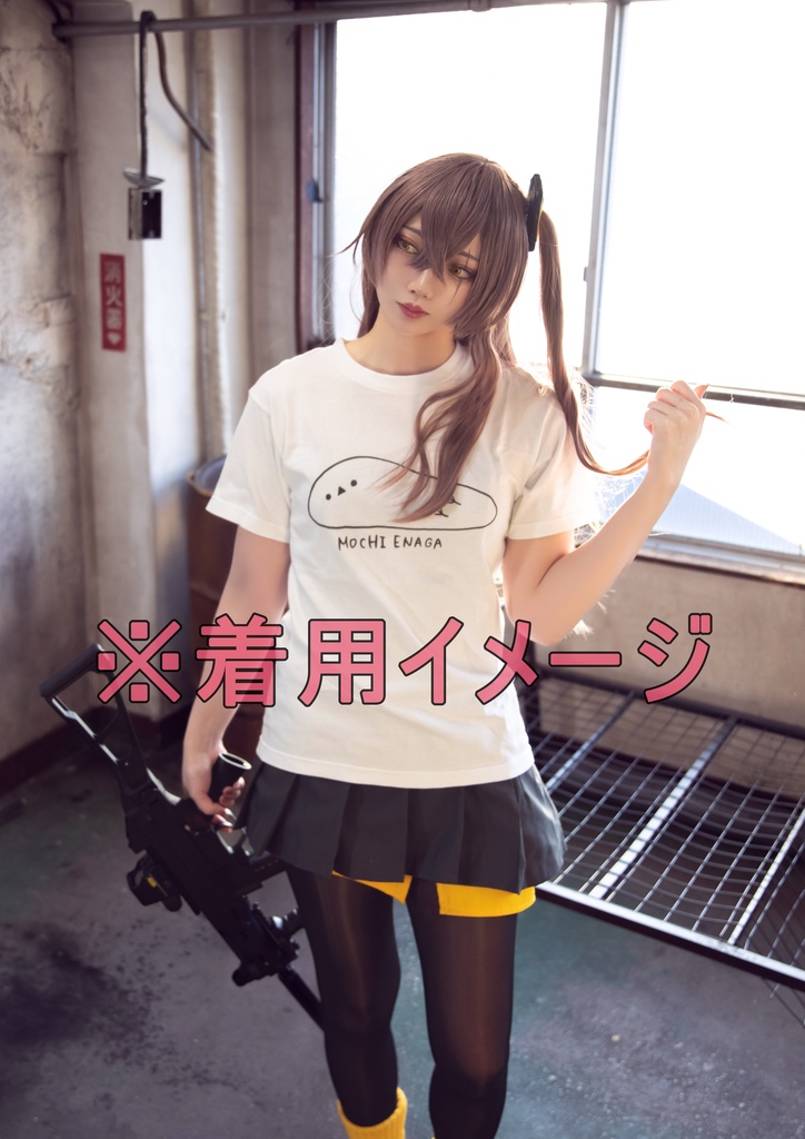 【もちエナガ グッズ】もちえながTシャツ【冬コミ C105】