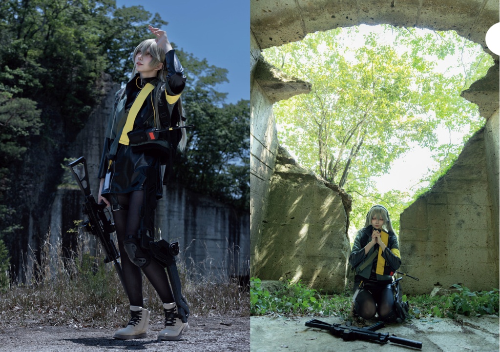 表紙レプリカ缶バッジ&A5クリアファイル【少戦R10/ドルフロオンリー】