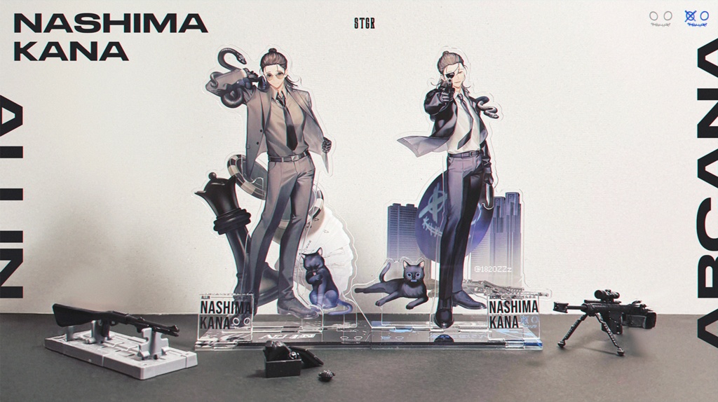 【非公式】無馬かな ALLIN ver.|アクリルジオラマスタンド