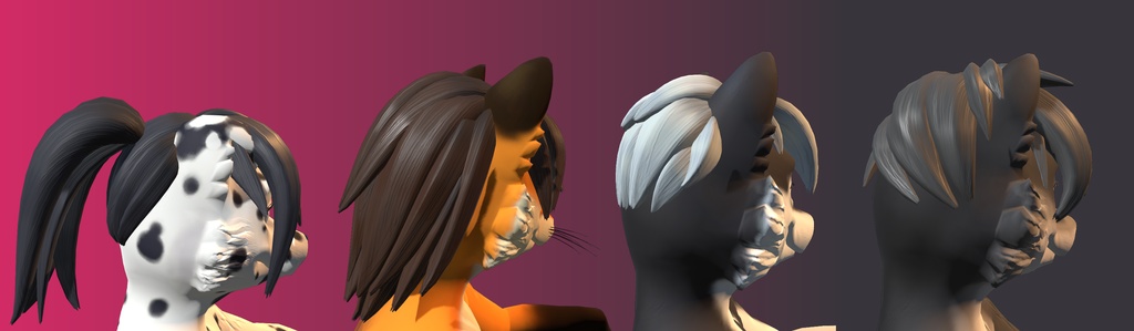 Kuda's Hair - Stylish Pack 01