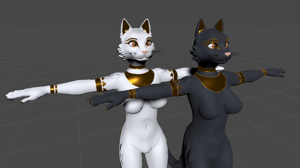 Kuda's Textures - Egyptian Cat