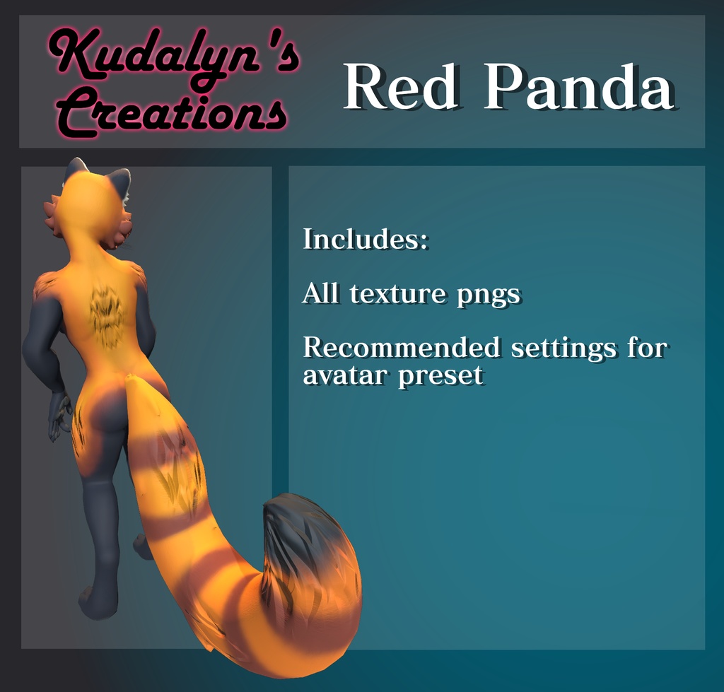 Kuda's Textures - Red Panda