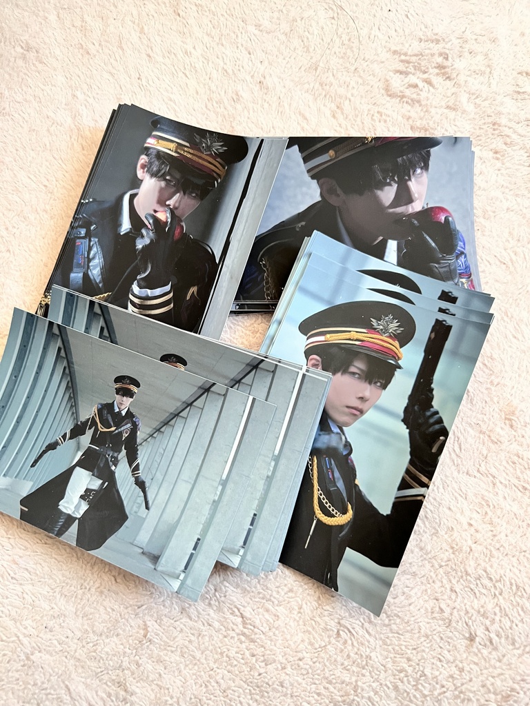 恋と深空 マヒル(執艦官)コスプレポストカード4枚セット