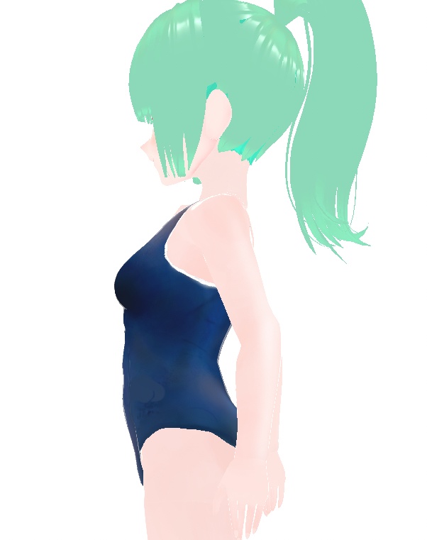 【vroid用】旧スクール水着