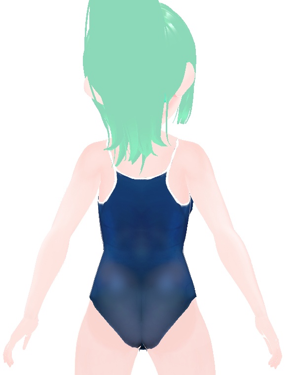 【vroid用】旧スクール水着