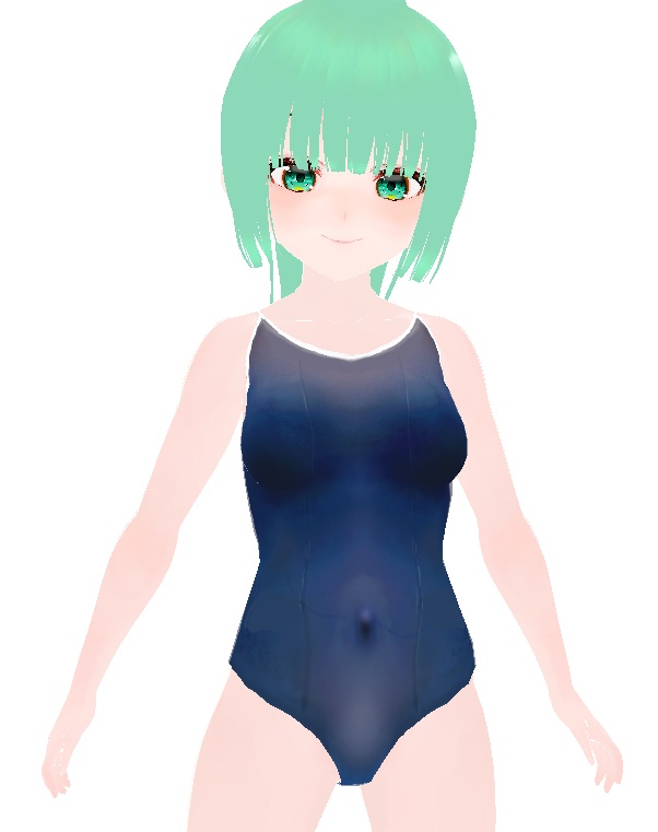 【vroid用】旧スクール水着