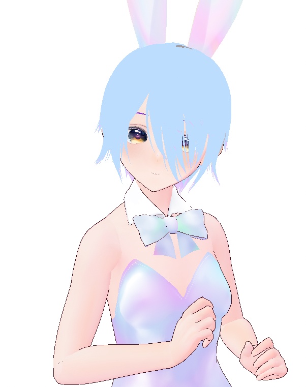 Vroid向けホログラムバニーガール
