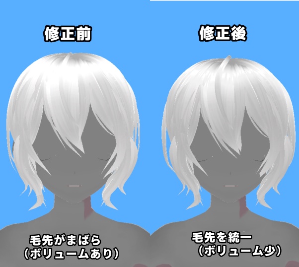 わんこ系ふわふわ前髪(改)