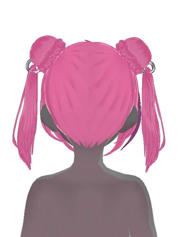 【中華風ツインテ】あまにがリリカヘア