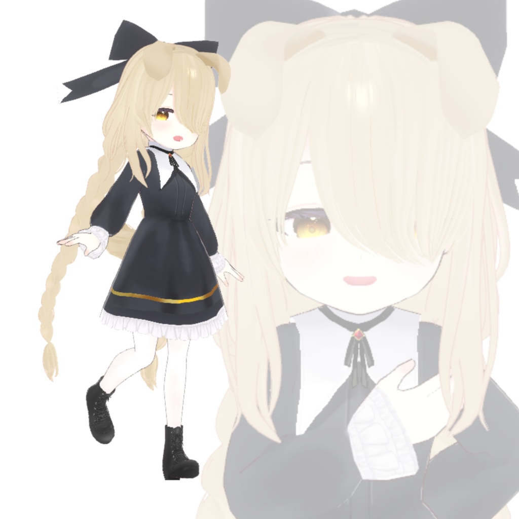 【vrm】子犬の女の子