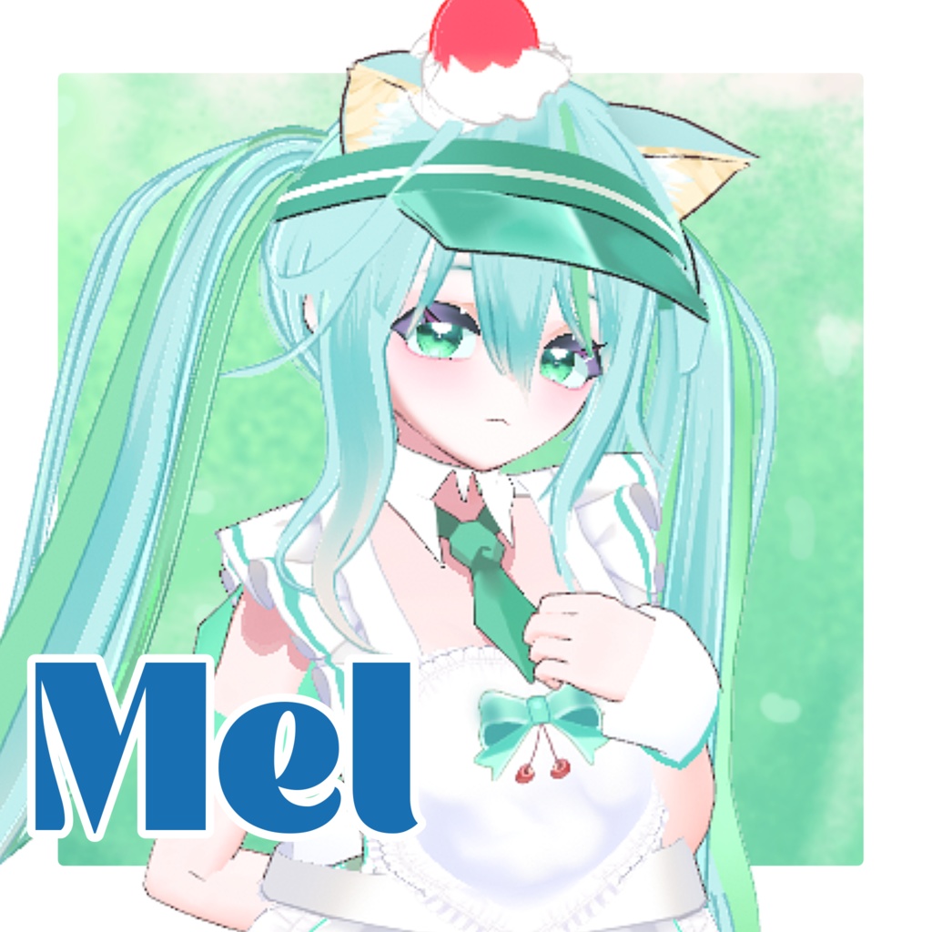 【オリジナル3Dモデル】メル