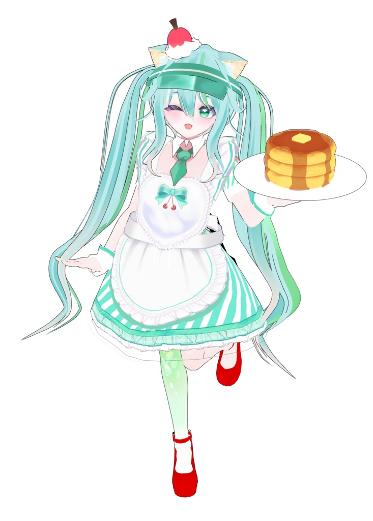 【オリジナル3Dモデル】メル - 再生パーティー - 2/4