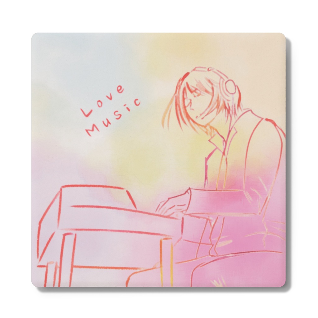 ｢Love Music｣コースター