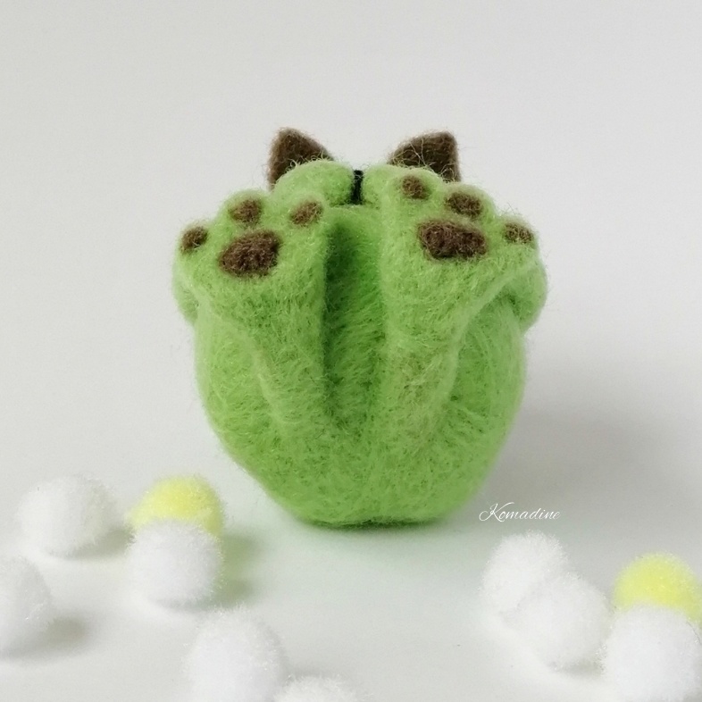 【受注製作】【呪術廻戦】キャシーちゃん風ぬいぐるみ/羊毛フェルト