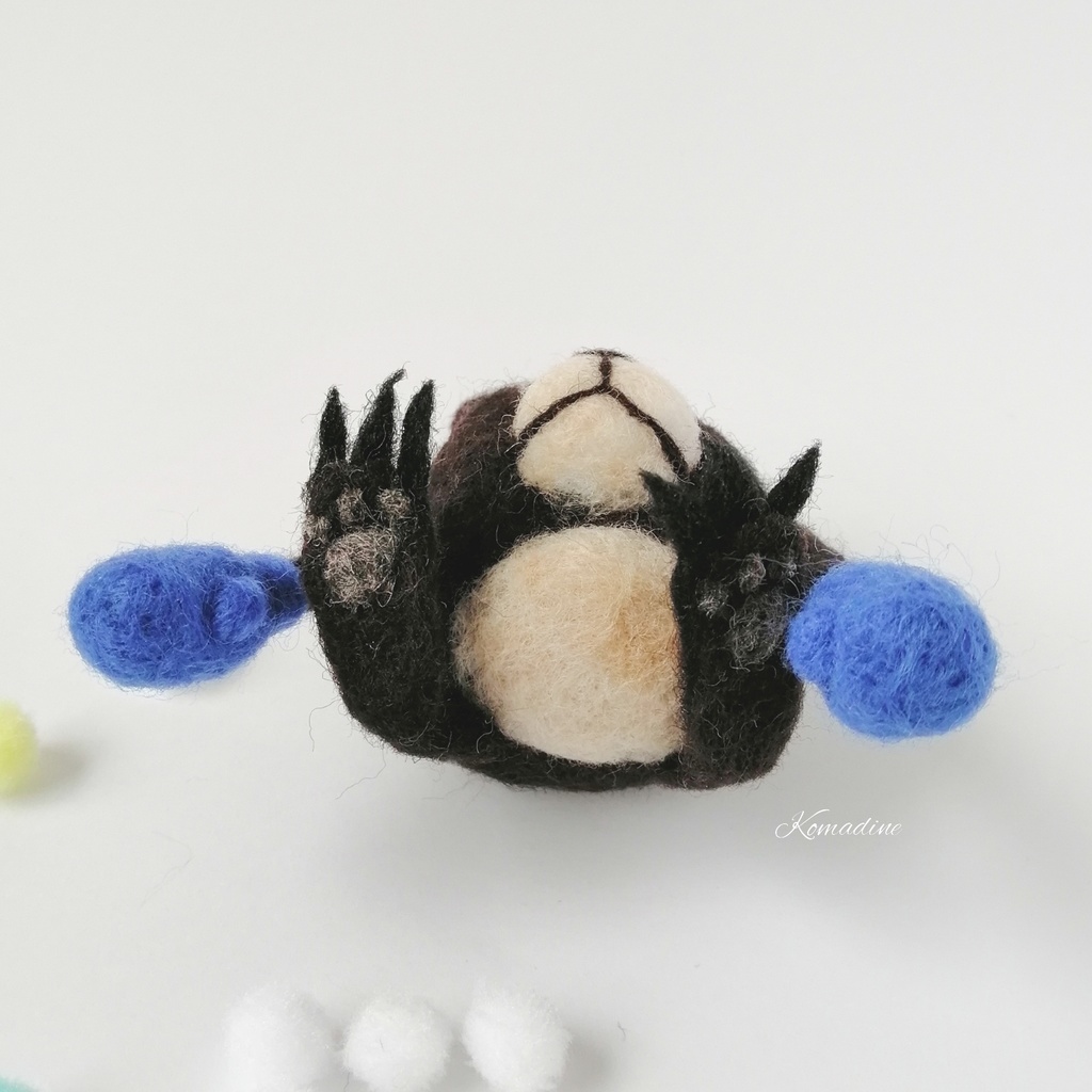 【受注製作】【呪術廻戦】手のひらサイズのツカモトぬいぐるみ/羊毛フェルト