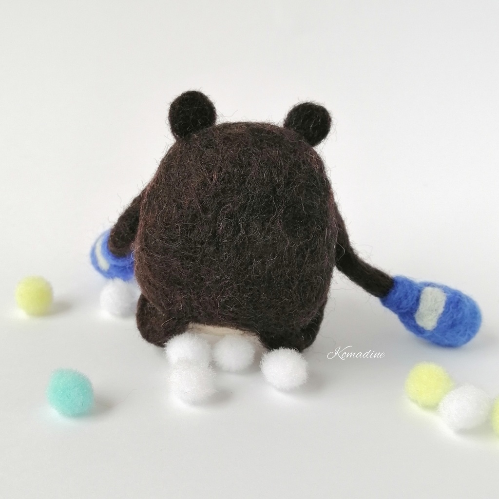 【受注製作】【呪術廻戦】手のひらサイズのツカモトぬいぐるみ/羊毛フェルト