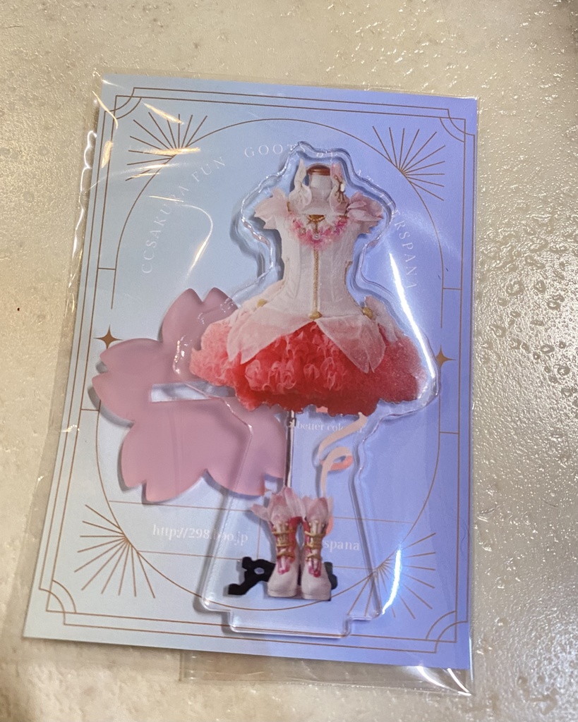 さくらちゃんバトコス🌸アクスタ