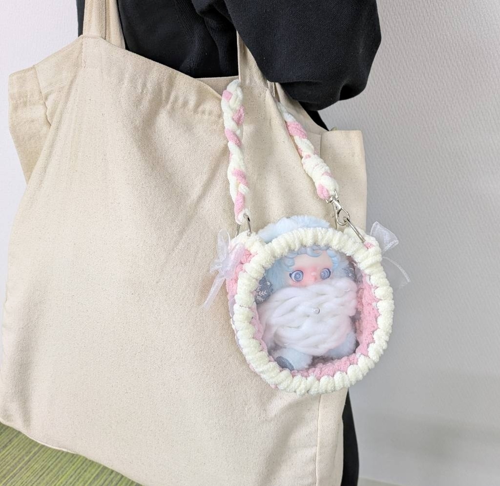 もこもこぬいバッグ