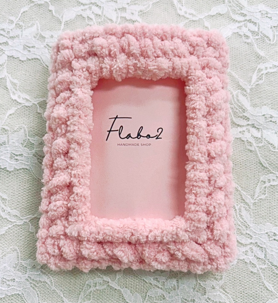 もこもこトレカケース ピンク