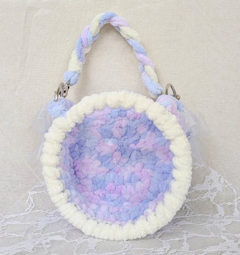 もこもこぬいバッグ ミックスカラーA