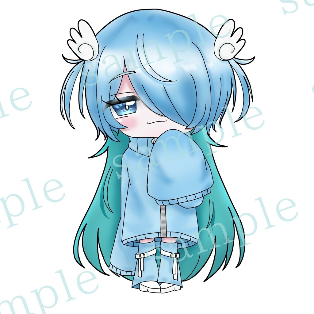 ♡天使ちゃん♡アイコン＆ちびキャライラストSET