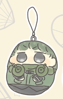もちばきストラップ