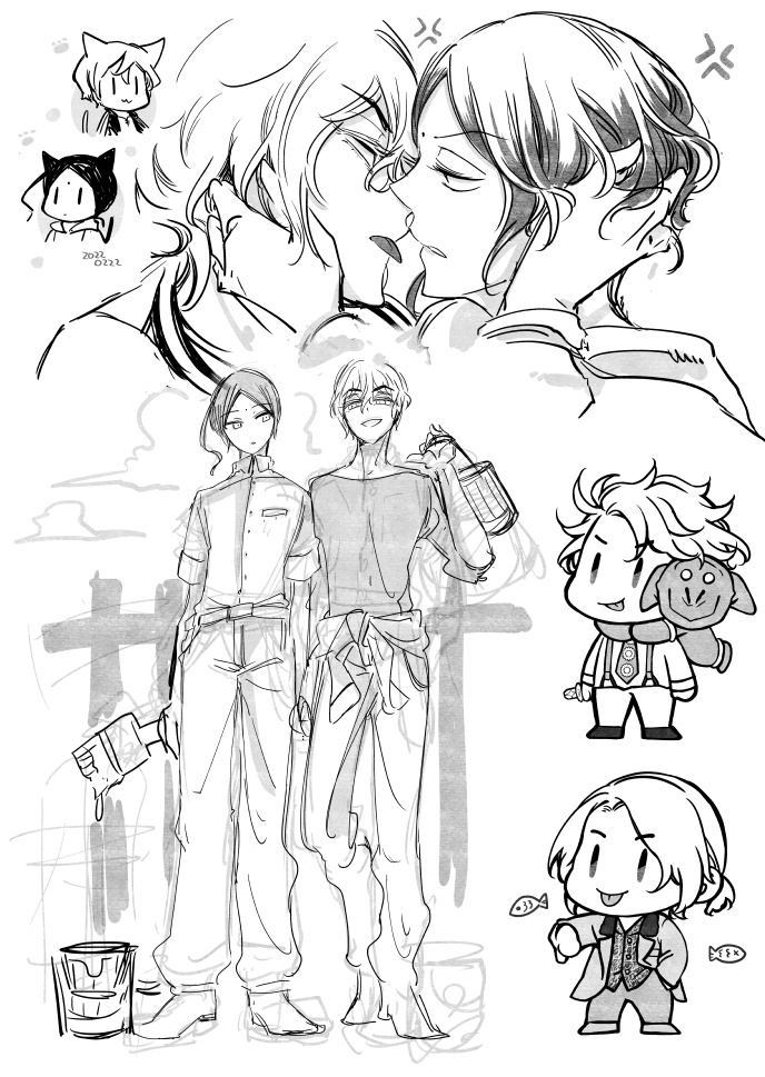 詰(本・ラフイラスト本・アクリルチャーム)セット