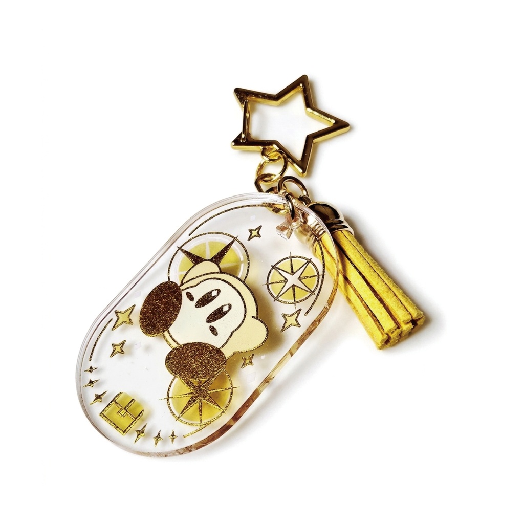 ゴールデンわにゃ!アクリルキーホルダー