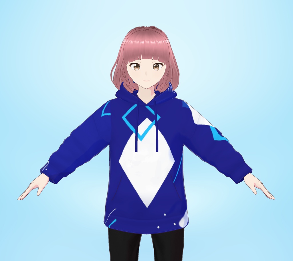 [Vroid] Cool Hoodies -5 クールなパーカー-5