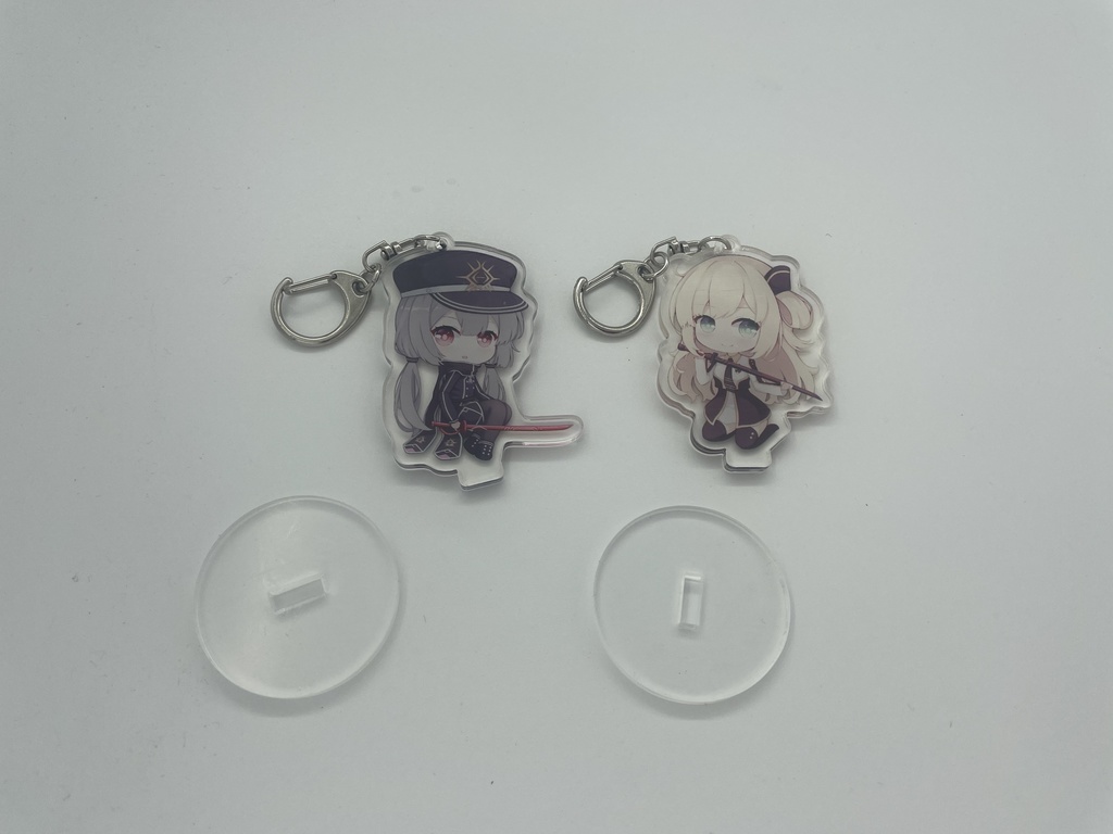 閃刀姫 ロゼ 閃刀姫 レイ キーホルダー 遊戯王 閃刀姫 海馬ランド Booth