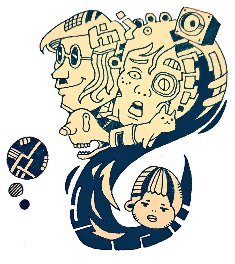 T氏から著作権付きでいただいた2020おたおめ絵Tシャツ