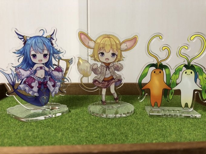 ECO アクリルスタンド3種